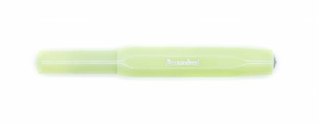 Ручка-роллер KAWECO FROSTED Sport 0.7мм корпус лайм,