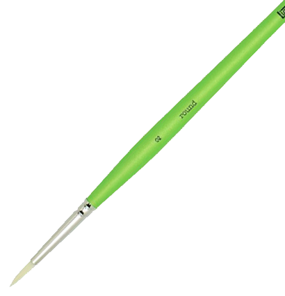 Кисть круглая синтетика Liquitex Freestyle №2 для акрила, гуаши, масла длинная купить в художественном магазине ArtCraft.Space с доставкой