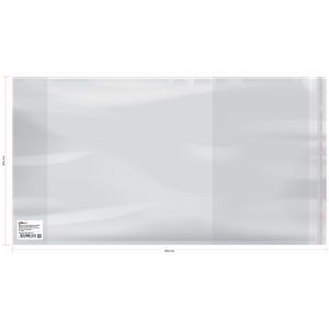 Обложка 265*490 для учебников Петерсон/Моро ч.1,3/Гейдман/Кап. солнца/Плешаков, универсальная с липким слоем, ArtSpace, ПП 80мкм, ШК