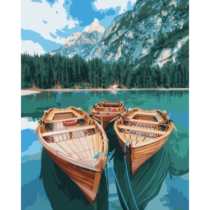 Картина по номерам на холсте ТРИ СОВЫ "Пристань", 40*50см, с акриловыми красками и кистями Картина по номерам на холсте ТРИ СОВЫ "Пристань", 40*50см, с акриловыми красками и кистями