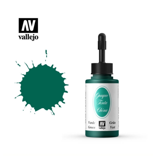 Тушь покрывная для всех пов-тей / Зеленый 040