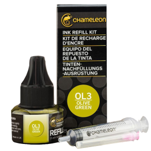 Чернила Chameleon оливково-зеленые OL3 25 мл