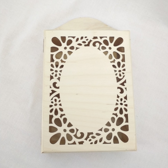 Заготовка для декорирования ключница 25х15х5см,