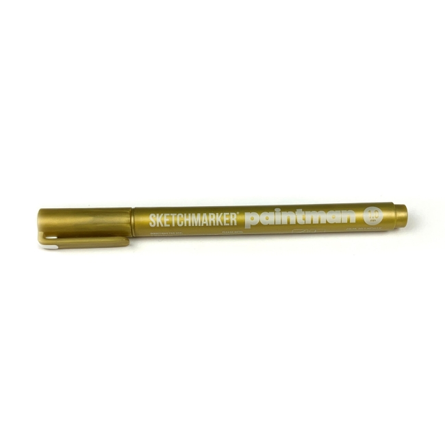 Маркер пигментный SKETCHMARKER Paintman 1.0мм цв.золотой