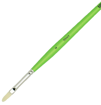 Кисть овальная синтетика Liquitex Freestyle №2 для акрила, гуаши, масла длинная купить в художественном магазине ArtCraft.Space с доставкой