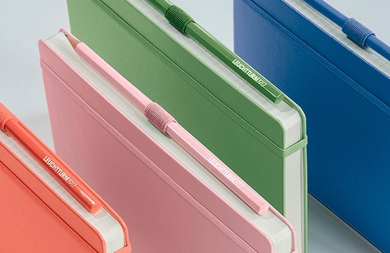 Блокнот Leuchtturm1917 Classic A5 (14.5x21см.) 80г/м2 - 251 стр. в линейку, твердая обложка, цвет: Шалфей