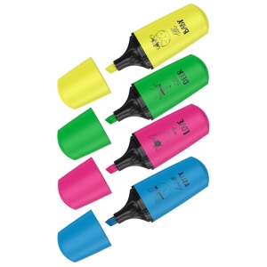 Текстовыделитель Berlingo "Textline HL100" мини, ассорти, 1-5мм