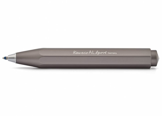 Ручка шариковая KAWECO AL Sport 1.0мм антрацитовый
