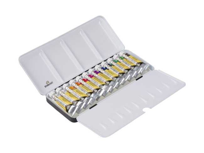 Набор акварели Rembrandt Opaque mix 12 цветов в тубах 10 мл в металлическом кейсе купить в художественном магазине ArtCraft.Space