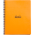 Блокнот Rhodia Classic 80г/кв.м 22,5х29,7см микроперфорация линейка 80л мягкая обложка цв. в ассортименте