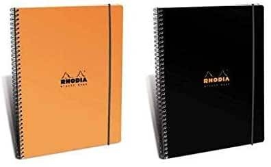 Блокнот Rhodia Classic 80г/кв.м 22,5х29,7см микроперфорация линейка 80л мягкая обложка цв. в ассортименте