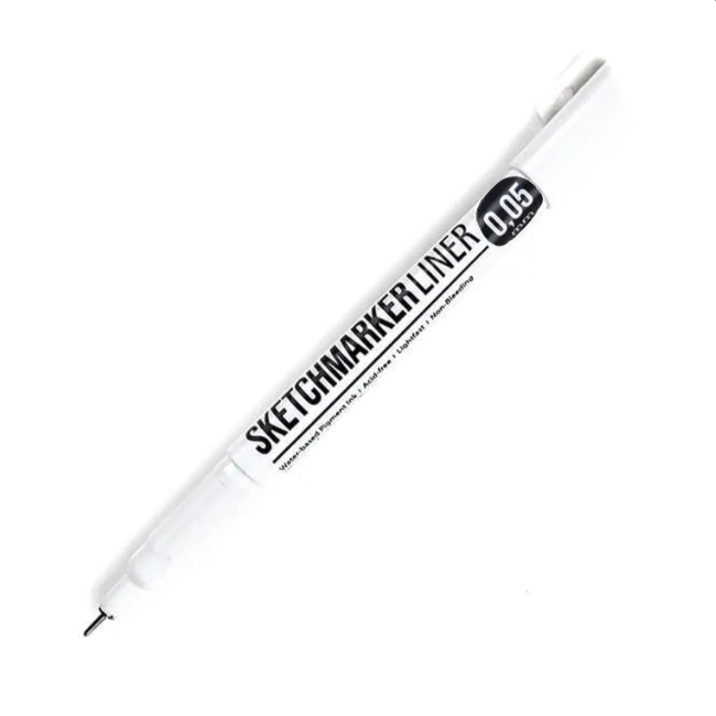 Ручка капиллярная (линер) SKETCHMARKER 0.05мм черный