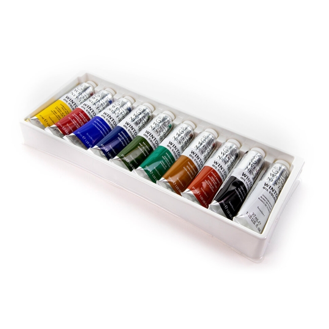 Набор масляных красок Winton Winsor&Newton 10 цветов в тубах купить в магазине ArtCraft.Space с доставкой по всему миру