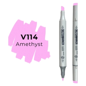 Маркер SKETCHMARKER двухсторонний на спирт.основе цв.V114 Аметист Маркер SKETCHMARKER двухсторонний на спирт.основе цв.V114 Аметист