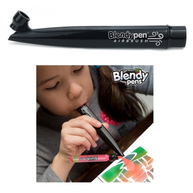 Набор для творчества  "Смешивание и спрей" 12 маркеров Chameleon,  1 "Воздушная кисть" - AIRBRUSH