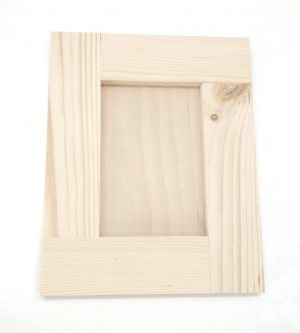 Заготовка для декорирования рамка деревянная 16х20см,
