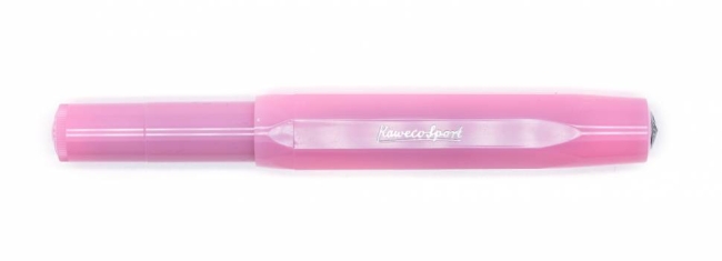 Ручка-роллер KAWECO FROSTED Sport 0.7мм корпус розовая питайя,