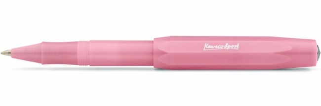 Ручка-роллер KAWECO FROSTED Sport 0.7мм корпус розовая питайя,