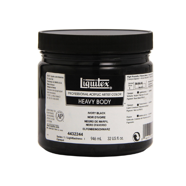 Краска акриловая Liquitex Рeavy Body №244 жженая кость банка 946 мл купить в художественном магазине ArtCraft.Space с доставкой по всему миру