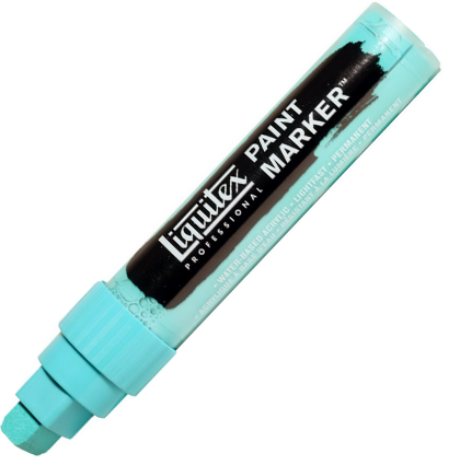 Маркер акриловый Liquitex Paint Marker широкий 15 мм 660 лазурный купить в магазине маркеров ArtCraft.Space