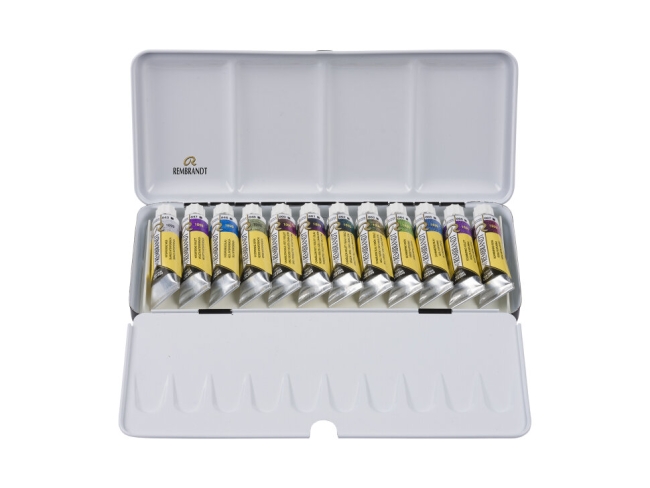 Набор акварели Rembrandt Specialty 12 цветов в тубах 10 мл в металлическом кейсе (уникальные) купить в художественном магазине ArtCraft.Space