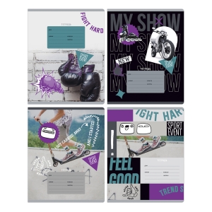 Тетрадь 18л., линия BG "Sport event"