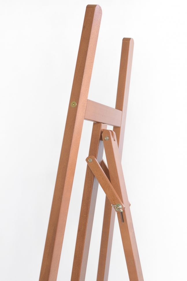 Мольберт студийный  "Лира" (орех), 59х68см, Н max-150 см