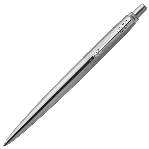 Ручка шариковая Parker Jotter Stainless Steel CT 1 мм синие чернила, подарочная упаковка купить в магазине ArtCraft.Space