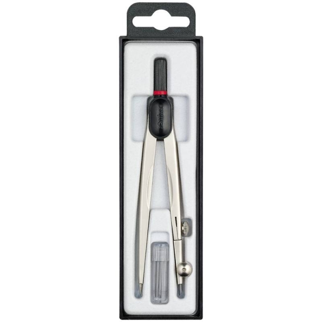 Циркуль Rotring Compact металлический в футляре 130 мм купить в магазине ArtCraft.Space