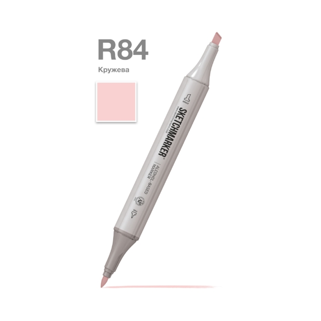 Маркер SKETCHMARKER двухсторонний на спирт.основе цв.R84 Кружева