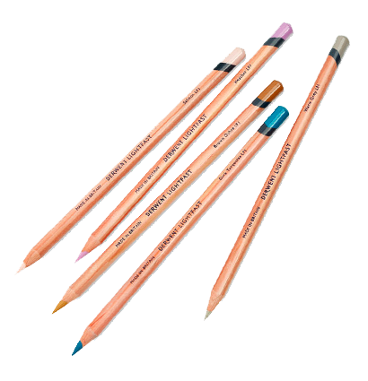 Цветные карандаши Derwent Lightfast на масляной основе в наборе 12 цветов, пенал  купить в художественном магазине ArtCraft.Space с доставкой по РФ и СНГ