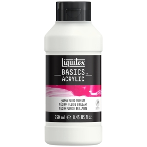 Гель-медиум для акрила Liquitex "Basics Acrylic Additive", 237 мл, сияющий эффект