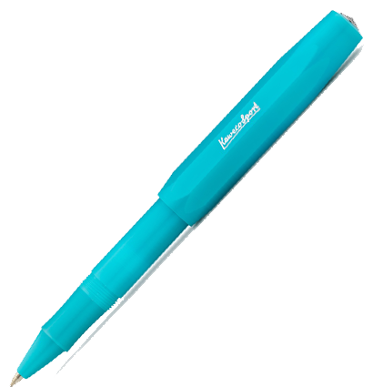 Ручка-роллер KAWECO FROSTED Sport 0.7мм корпус светло-черничный,