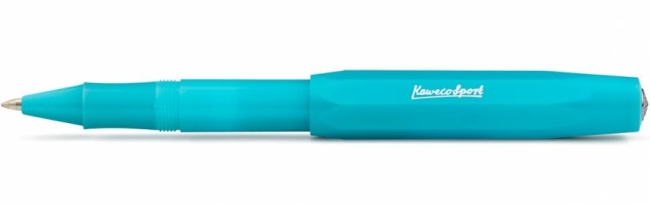 Ручка-роллер KAWECO FROSTED Sport 0.7мм корпус светло-черничный,