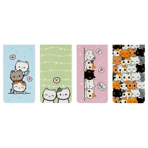 Закладка - магнит для книг, 35*130мм, ArtSpace "Kittens"