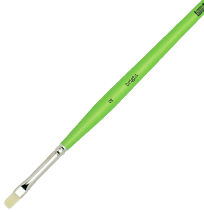 Кисть плоская синтетика Liquitex Freestyle №2 для акрила, гуаши, масла короткая купить в художественном магазине ArtCraft.Space с доставкой