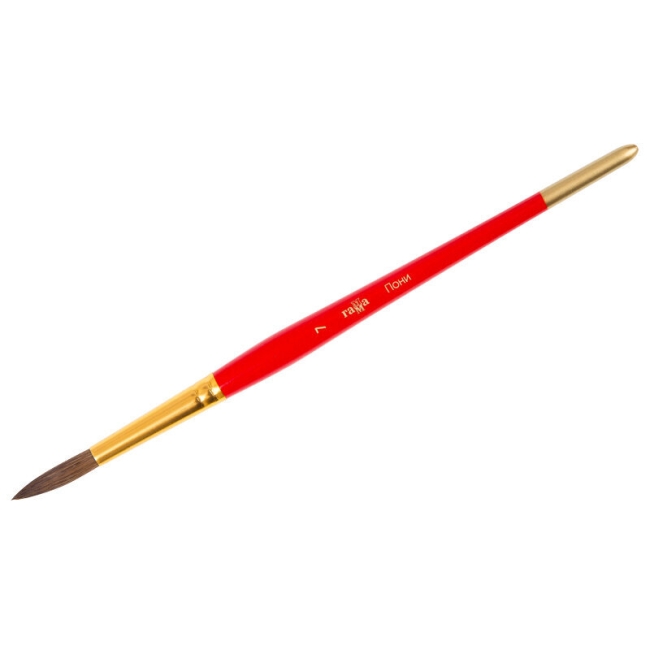 Кисть пони Гамма, круглая №07 Кисть пони Гамма, круглая №07