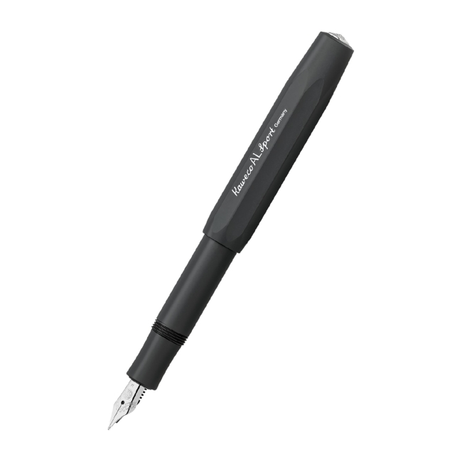Ручка перьевая KAWECO AL Sport EF 0.5мм черный