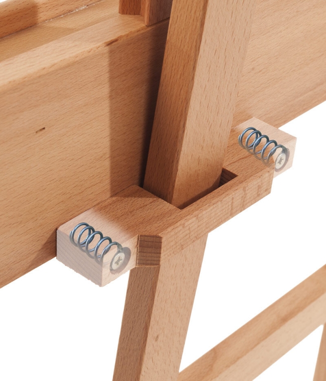 Мольберт Лира Mabef M/11 с наклонной штангой из древесины бука купить в художественном магазине ArtCraft.Space с доставкой по всему миру