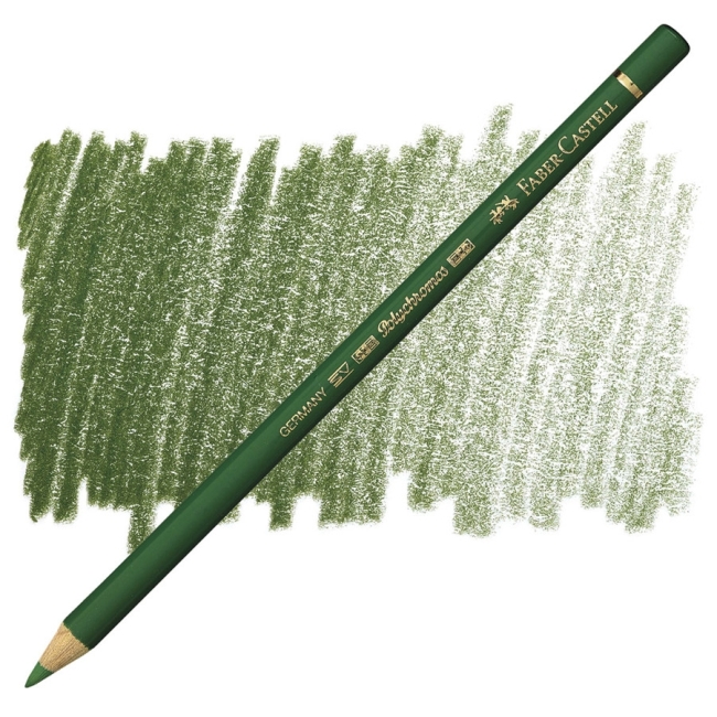 Карандаш художественный Faber-Castell "Polychromos", цвет 167 оливковый