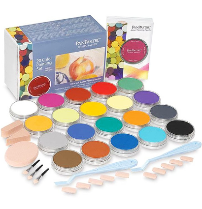 Большой набор ультрамягкой пастели PanPastel Colors Painting 20 цветов в контейнерах по 9 мл купить в художественном магазине ArtCraft.Space с доставкой по РФ и СНГ