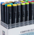 Finecolour Brush Marker набор маркеров с кистью 36 цветов в кейсе купить файнколор браш в магазине маркеров и товаров для рисования ArtCraft.Space с доставкой по РФ и СНГ