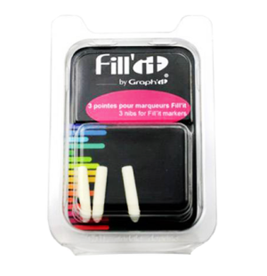 Набор наконечников для маркера 3шт средние 4,5мм в блистере