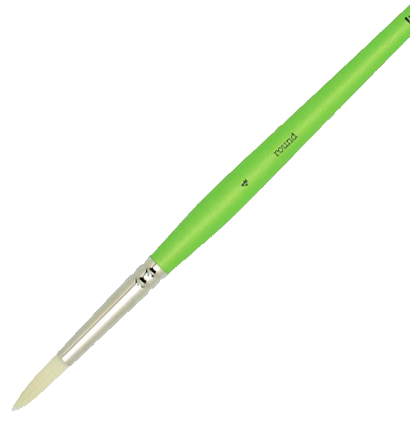 Кисть круглая синтетика Liquitex Freestyle №4 для акрила, гуаши, масла длинная купить в художественном магазине ArtCraft.Space с доставкой