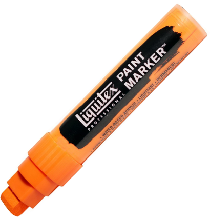 Маркер акриловый Liquitex Paint Marker широкий 15 мм 720 кадмий оранжевый имит купить в магазине маркеров ArtCraft.Space