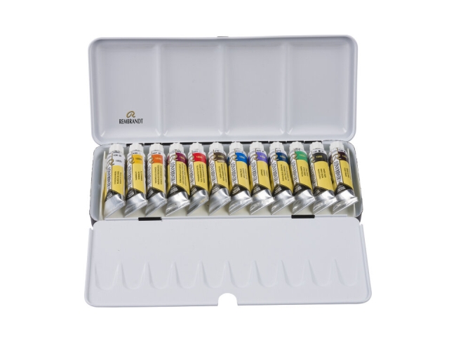 Набор акварели Rembrandt Cityscape 12 цветов в тубах 10 мл в металлическом кейсе (город) купить в художественном магазине ArtCraft.Space
