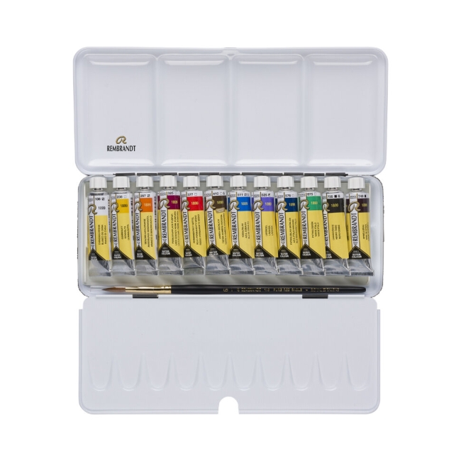 Набор акварели Rembrandt Cityscape 12 цветов в тубах 10 мл в металлическом кейсе (город) купить в художественном магазине ArtCraft.Space
