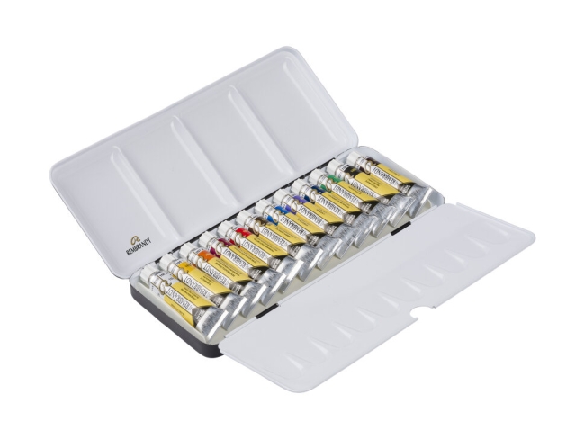 Набор акварели Rembrandt Cityscape 12 цветов в тубах 10 мл в металлическом кейсе (город) купить в художественном магазине ArtCraft.Space