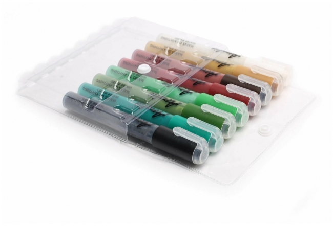 Fat&Skinny набор маркеров акриловых 5 мм / 2 мм forest 8 шт