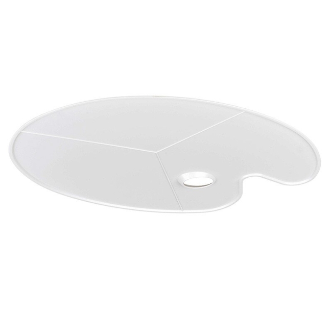 Палитра пластиковая овальная Малевичъ 43х30 см для смешивания красок купить в художественном магазине ArtCraft.Space с доставкой по всему миру